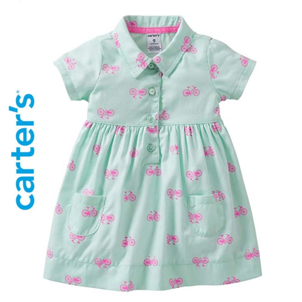 Carter's | Bicycle Print Shirtdress
